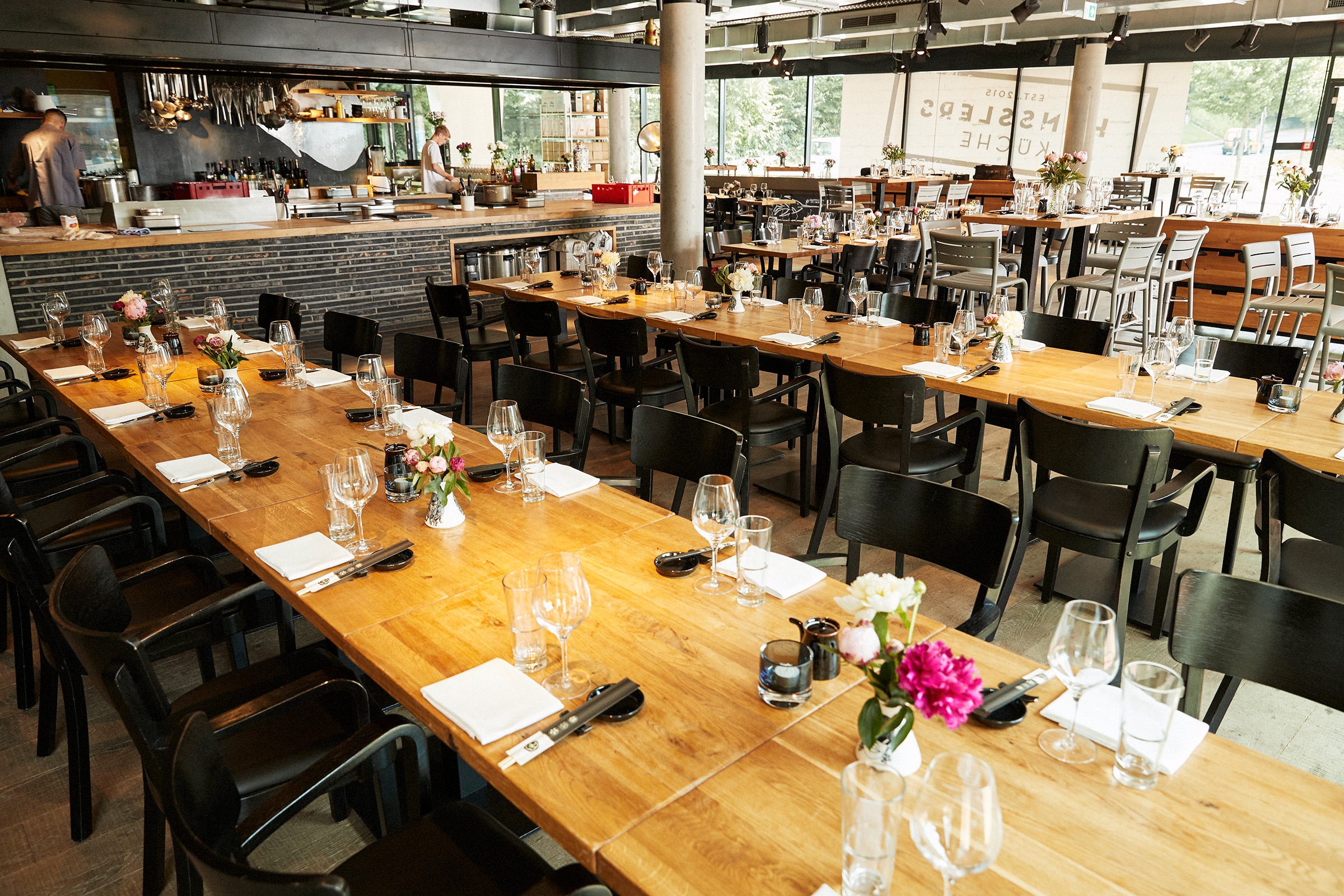 Hensslers Küche - gemütlich eingerichteter Speisesaal